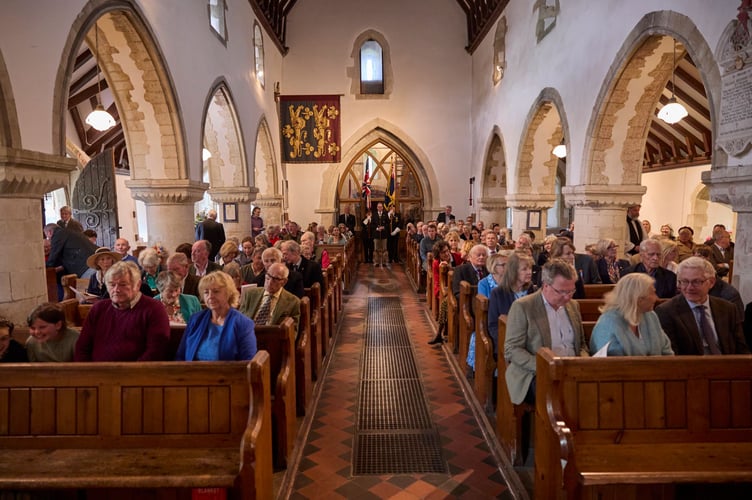 Holy Cross Binsted VE Day Service PIC1