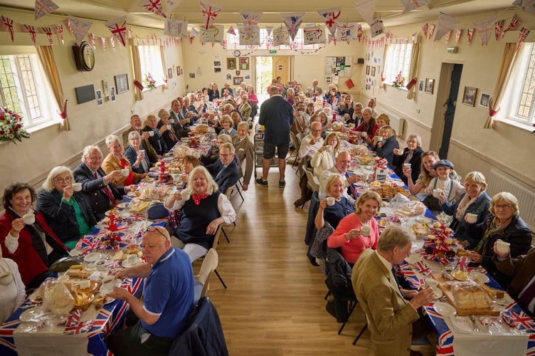 VE Day Street Party Wickham Institute Binsted