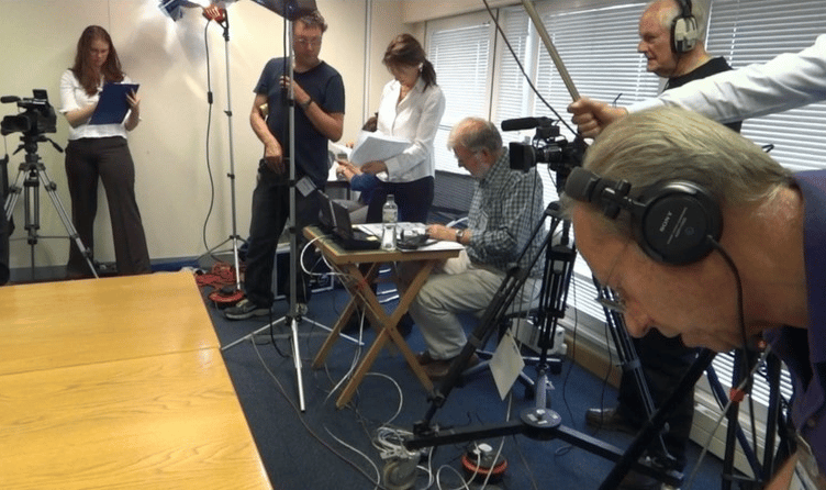 The making of The Buzz in the Boardroom.