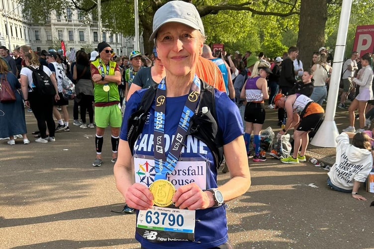 Caroline Hill-Trevor raised money for Horsfall House Care Home