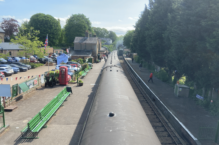Alresford station, May 8th 2025.