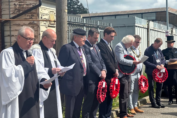Signal box memorial plaque unveiled