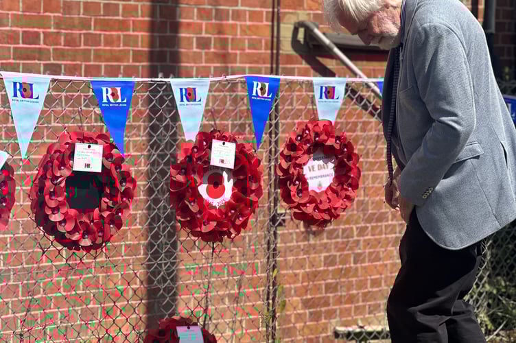Wreaths laid at signal box to remember railway workers who lost their lives in the Second World War
