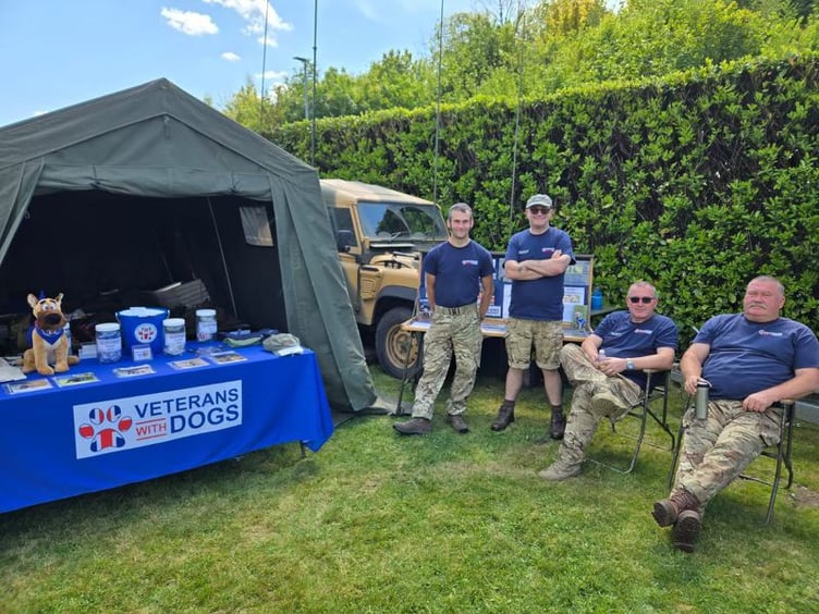 The event also sought to raise money for a number of charities including the Royal British Legion and Veterans with Dogs