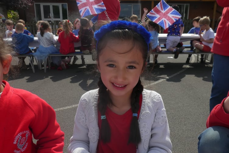 The party spirit at Badshot Lea Primary School's VE Day 80 celebrations.