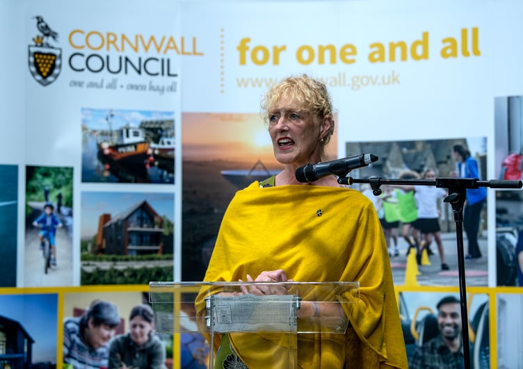 Cornwall Councillor for Saltash Tamar, Hilary Frank
