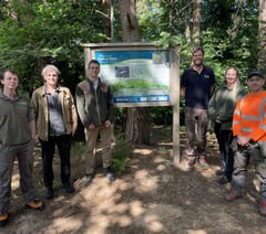New signage at Surrey Hills nature reserve unveiled