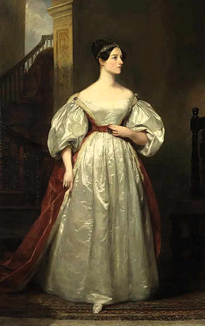 Ada Lovelace, by Margaret Sarah Carpenter, 1836. PHOTO: UK Government Art Collection.