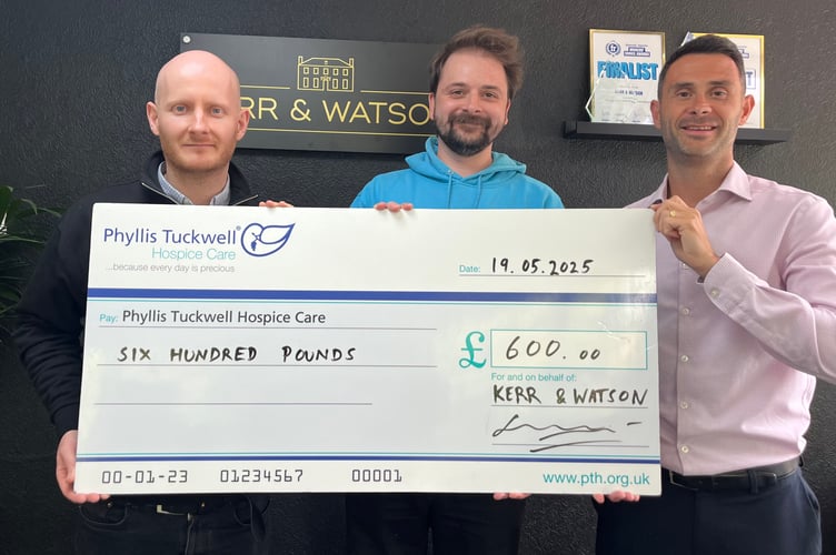 Kerr Watson Phyllis Tuckwell Cheque
