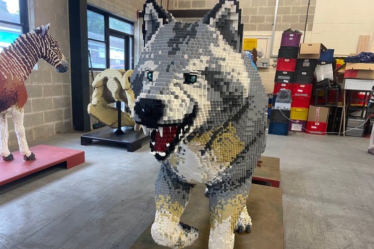 Iconic Brick's - Direwolf