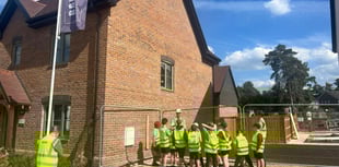 School's construction club gets hands-on experience on new estate