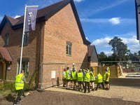 School's construction club gets hands-on experience on new estate