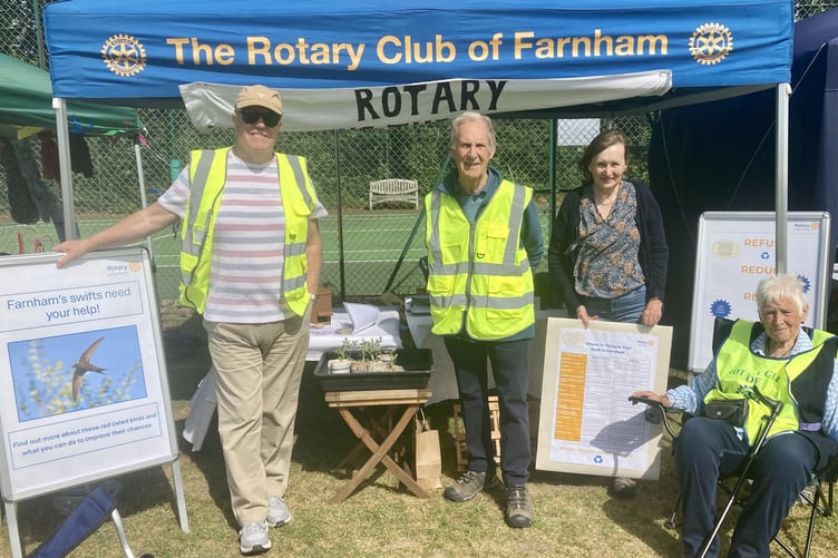 Rotary Club of Farnham lead the way to a sustainable future