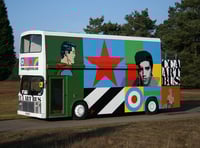 Sir Peter Blake art bus coming to Tilford for hospice fundraiser