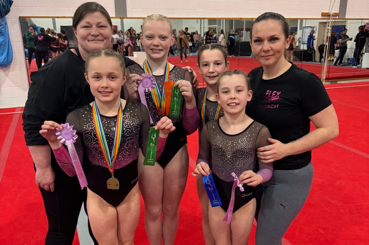 Petersfield's Flex Gymnastics Club impressed at the Hampshire and South Region Grades competitions