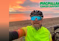 Former Camelsdale pupil takes on 205-mile bike ride to support Macmillan
