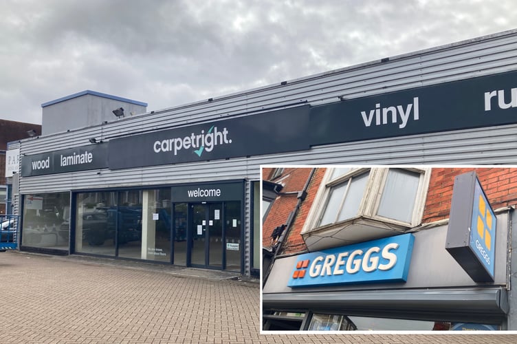 Greggs Carpetright Farnham