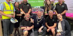 Housing developer sponsors Farnham in Bloom
