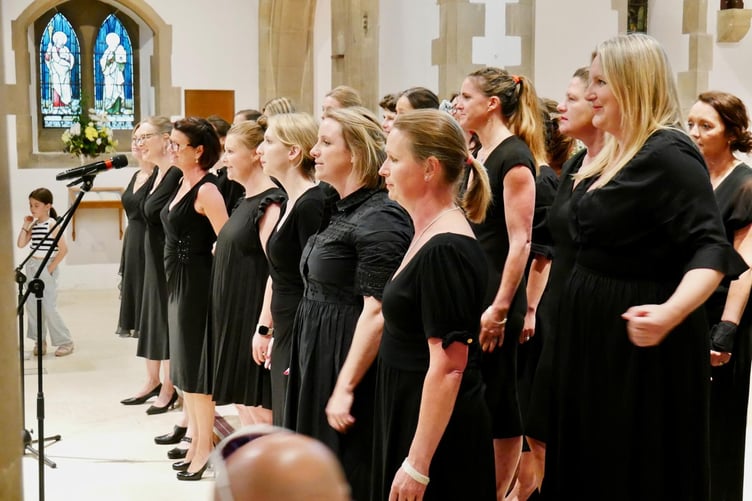 Celebration Of The Voice concert, St Peter's Church, Wrecclesham, May 10th 2025.