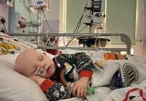 Brave Felix battles two rare cancers before third birthday