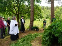 WATCH: Blessing of the Bower tradition continues in Woolmer Forest