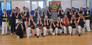 Join the tribe of women having fun with martial arts in Farnham