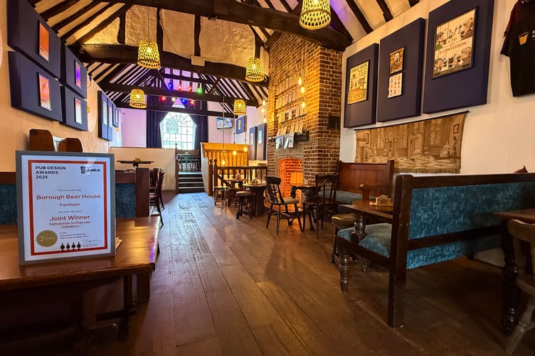 The Borough Beer House in Farnham.