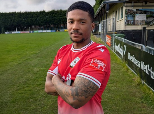 Siph Mdlalose, Horndean Football Club, Five Heads Park, Horndean, June 4th 2025.