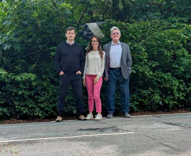 Repairs begin on town's ‘lethal’ road