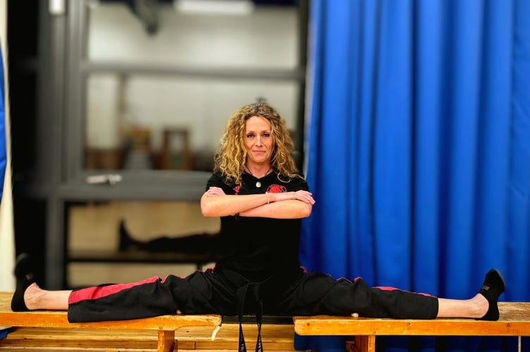 Women's Martial Arts Tribe instructor Nathalie Pinte.