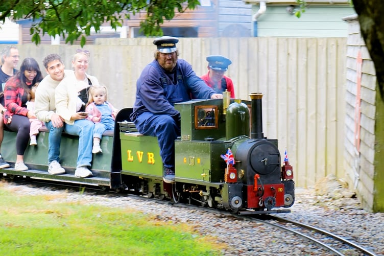 Visiting locomotive Kilgharrah