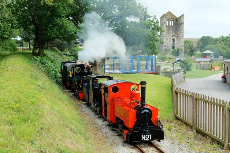 Grand finale trains leaving