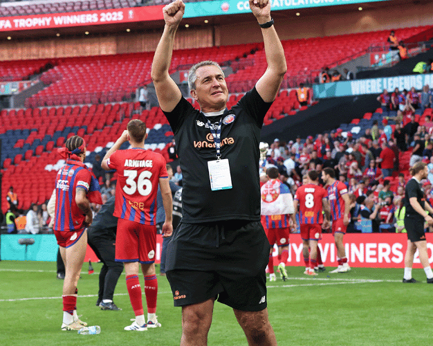 Richard Dryden, FA Trophy final, Wembley Stadium, May 11th 2025.