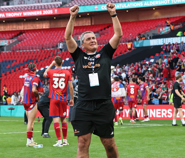 Richard Dryden, FA Trophy final, Wembley Stadium, May 11th 2025.