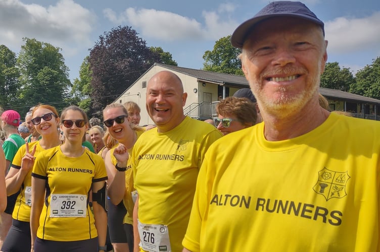 Alton Runners, Rotary 10K Hampshire Road Race League event, Arlebury Park, Alresford, June 15th 2025.
