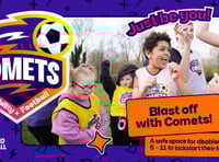 Comets racing through the sky to bring disability football to Alton FC