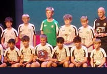 Alton Fireballs receive North East Hampshire Youth League shield