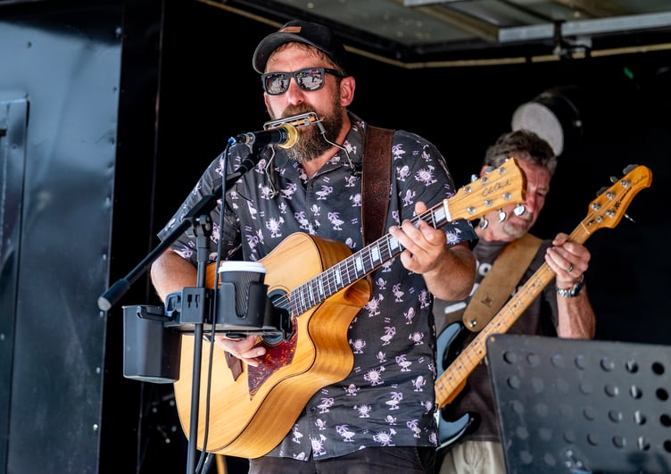 Entertainers performing at the St Austell Summer Fayre. (Picture: Paul Williams)
