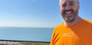Kevin completes epic cross-Channel swim for hospice care