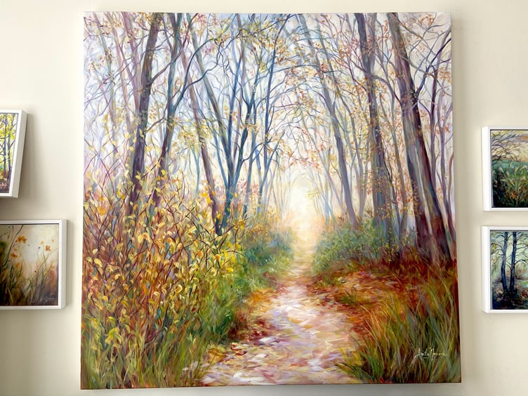 Woodland Picture by Anita Nowinska.