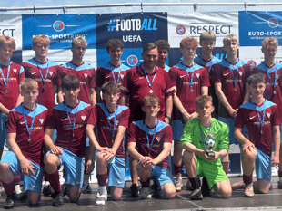 Wey Valley are runners-up in Belgian football tournament 