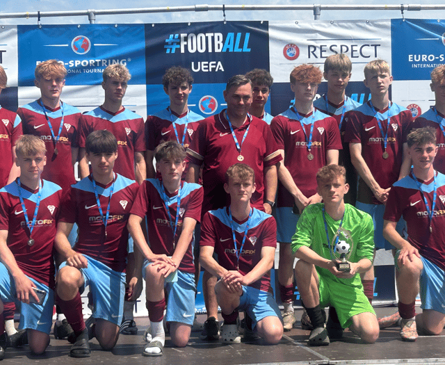 Wey Valley are runners-up in Belgian football tournament 