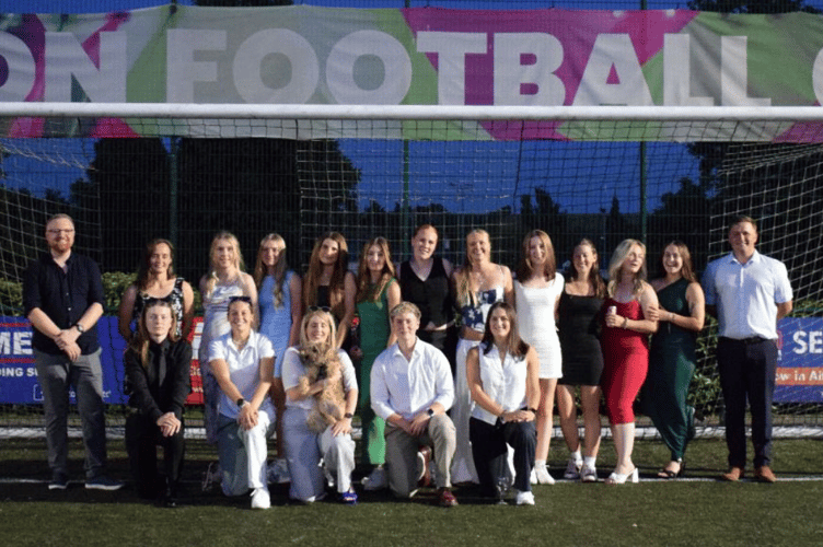 Alton FC Ladies presentation evening, Alton FC, Anstey Park Enclosure, Alton, June 22nd 2025.