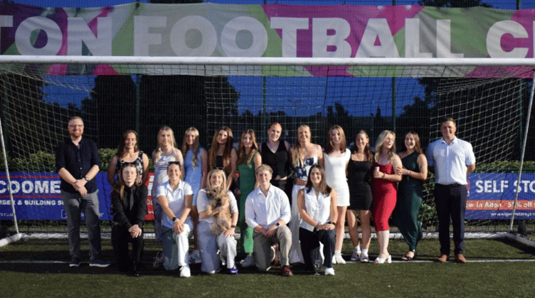 Alton FC Ladies presentation evening, Alton FC, Anstey Park Enclosure, Alton, June 22nd 2025.