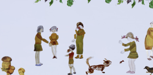 Animation exhibition at University for the Creative Arts in Farnham