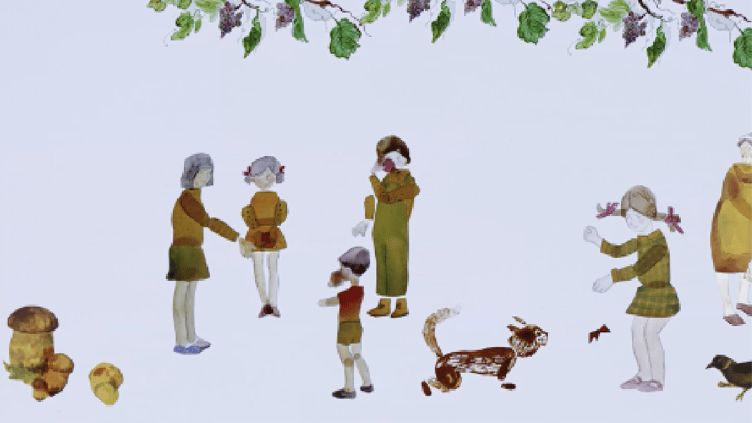 Cosmonauts Like Chewing Gum, animation, 2024.