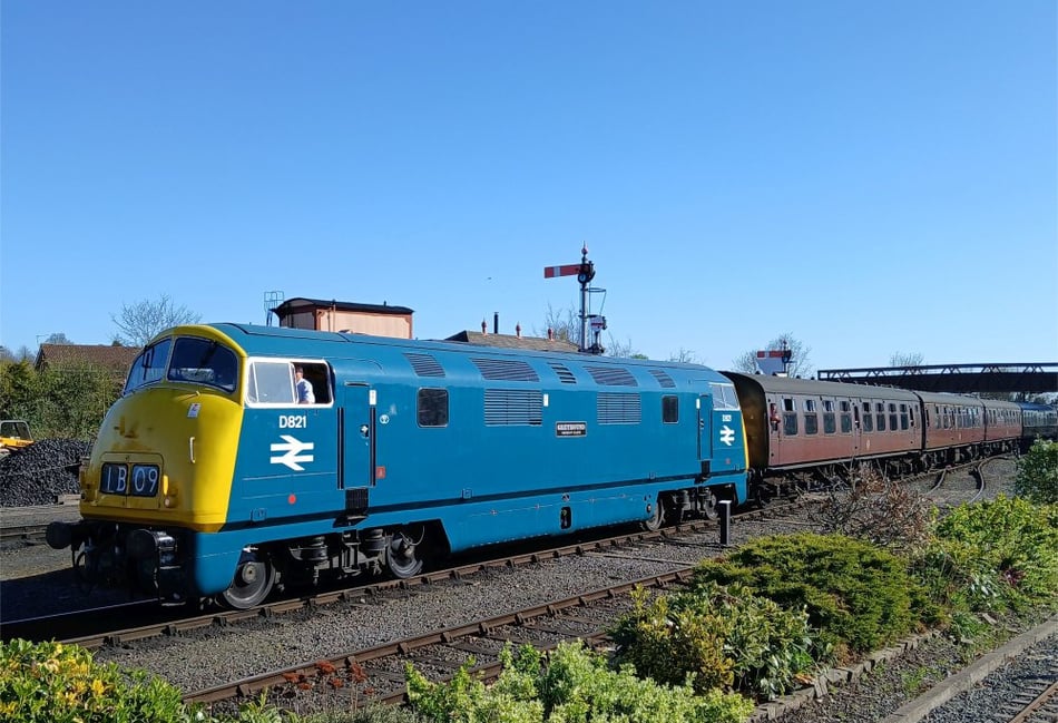 <p>D821 Greyhound will be attending the Watercress Line’s Diesel Gala courtesy of the Diesel Traction Group Ltd (Photo: Severn Valley Railway).</p>