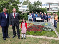 Gostrey gardening glory for Willow's ladybird design