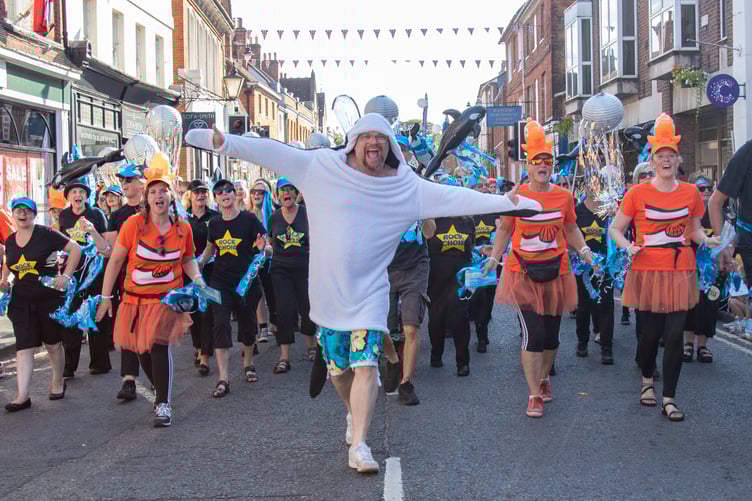 The Rock Choir were in fine voice at Farnham Carnival 2025.