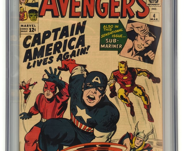 Kapow! Heroes assemble for comic book sale